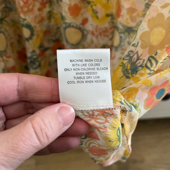 ModCloth blouse floral Peter Pan collar size 4X - Picture 6 of 10